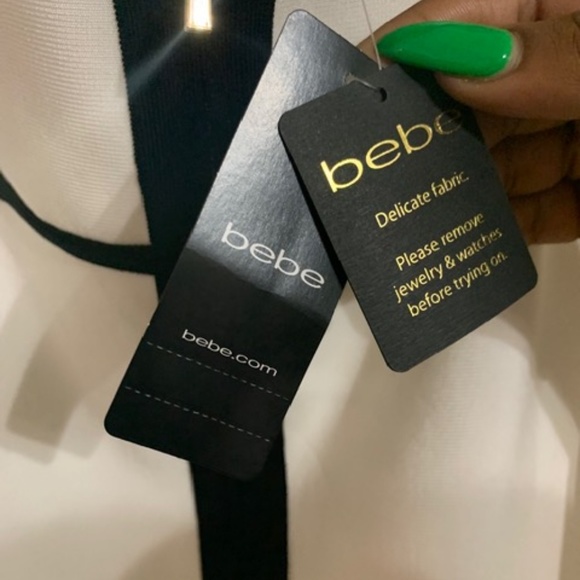 Bebe Backless Halter Mini - Picture 6 of 6